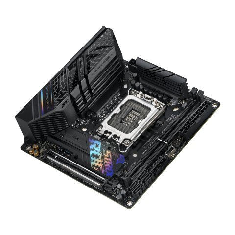 Pb Asus Rog Strix B760-i Gaming Wifi Skt 1700 Mini-itx 2xddr5 Displayport Hdmi Lan 2.5gbps Usb 3.2