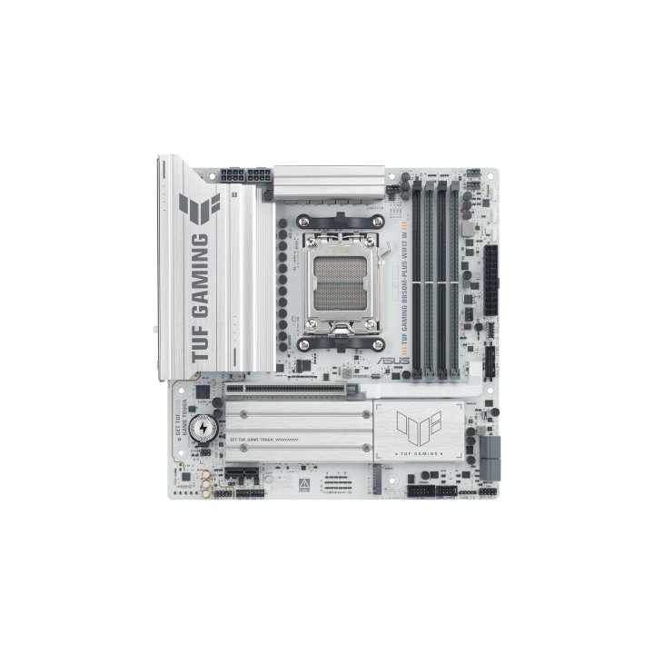 Pb Asus Tuf Gaming B850m-plus Wifi7 W Skt Am5 Microatx 4xddr5 Displayport Hdmi Usb 20gbps Blanco