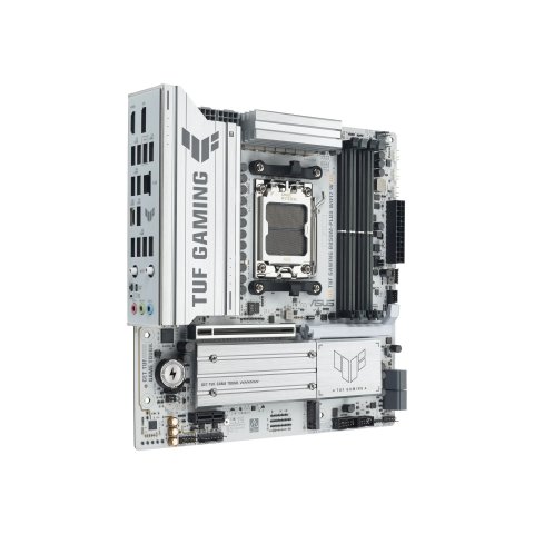 Pb Asus Tuf Gaming B850m-plus Wifi7 W Skt Am5 Microatx 4xddr5 Displayport Hdmi Usb 20gbps Blanco