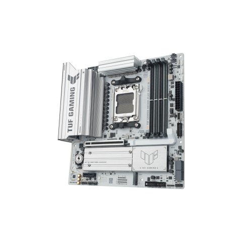 Pb Asus Tuf Gaming B850m-plus Wifi7 W Skt Am5 Microatx 4xddr5 Displayport Hdmi Usb 20gbps Blanco