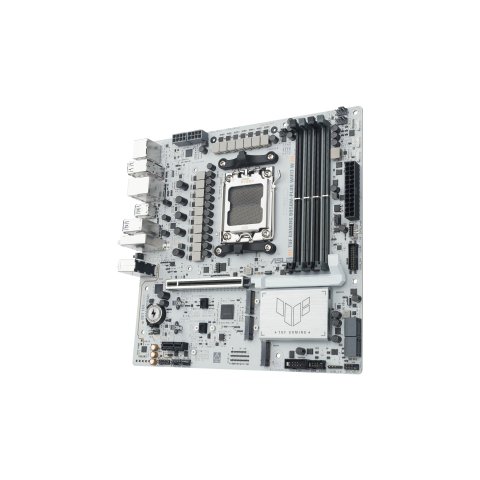 Pb Asus Tuf Gaming B850m-plus Wifi7 W Skt Am5 Microatx 4xddr5 Displayport Hdmi Usb 20gbps Blanco
