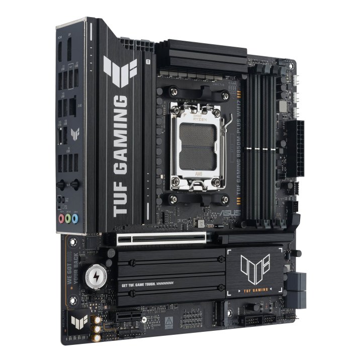 Pb Asus Tuf Gaming B850m-plus Wifi7 Skt Am5 Microatx 4xddr5 Displayport Hdmi Usb 20gbps