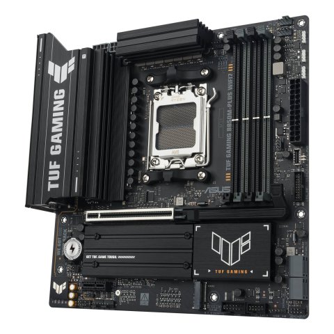 Pb Asus Tuf Gaming B850m-plus Wifi7 Skt Am5 Microatx 4xddr5 Displayport Hdmi Usb 20gbps