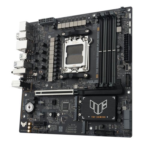 Pb Asus Tuf Gaming B850m-plus Wifi7 Skt Am5 Microatx 4xddr5 Displayport Hdmi Usb 20gbps