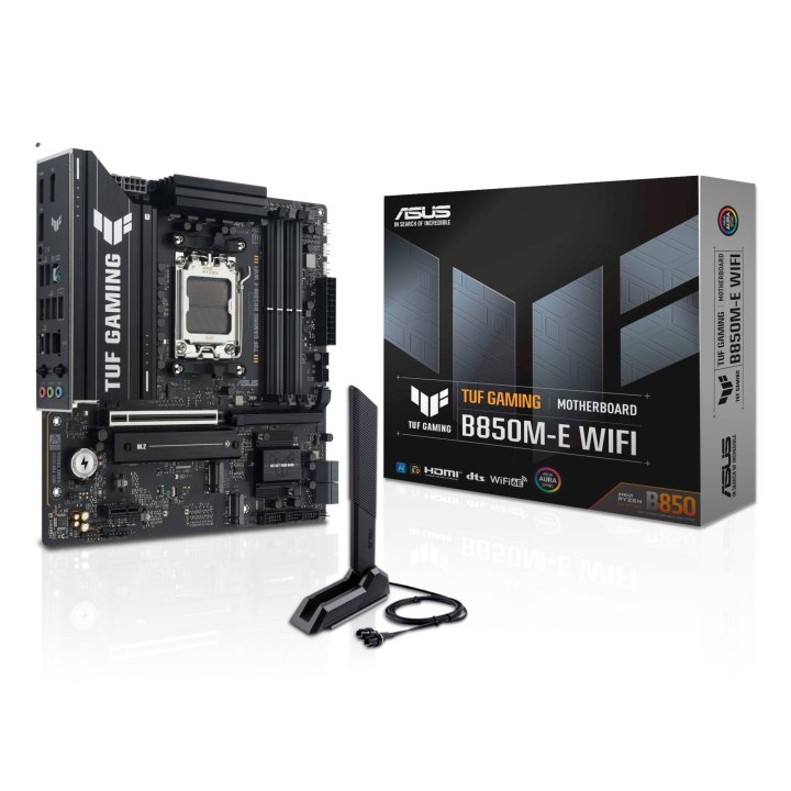 Pb Asus Tuf Gaming B850m-e Wifi Skt Am5 Microatx 4xddr5 Displayport Hdmi Lan 2.5gbps Usb 3.2