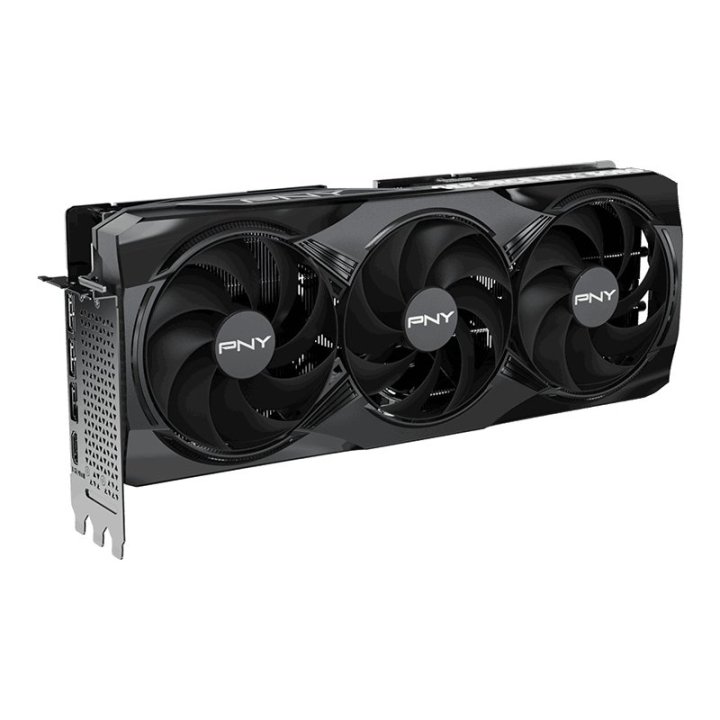 Vga Pny Geforce Rtx 5080 16gb Ddr7 3xdp 1xhdmi Reloj 2300mhz Cuda 10752 256bit 360w Triple Fan