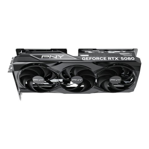 Vga Pny Geforce Rtx 5080 16gb Ddr7 3xdp 1xhdmi Reloj 2300mhz Cuda 10752 256bit 360w Triple Fan