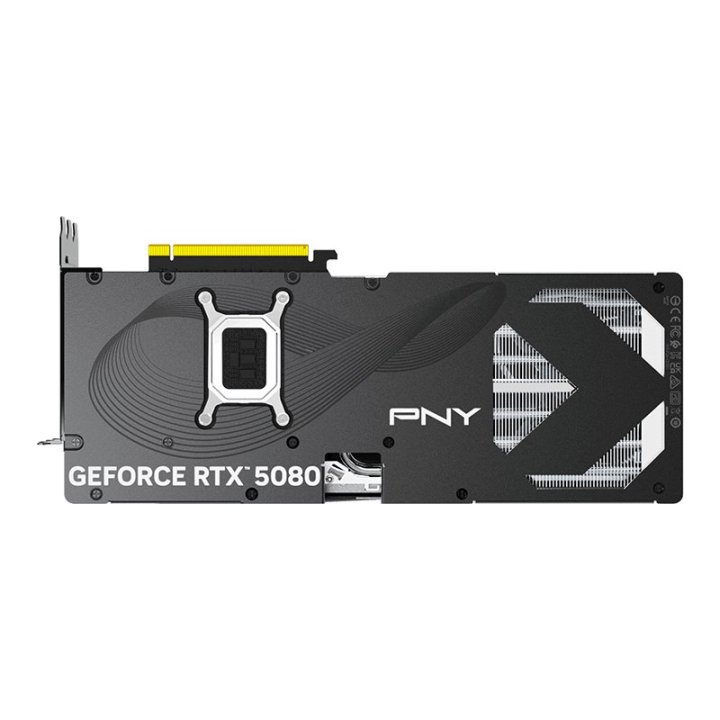 Vga Pny Geforce Rtx 5080 16gb Ddr7 3xdp 1xhdmi Reloj 2300mhz Cuda 10752 256bit 360w Triple Fan