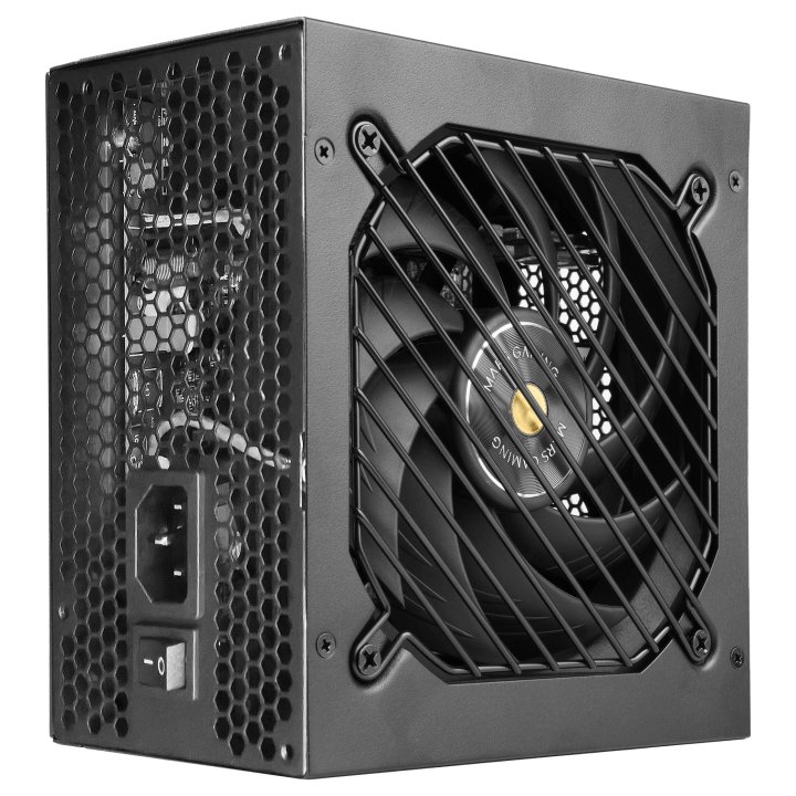 Fuente De Alimentacion Mars Gaming 850w Modular Atx 3.1 80+ Gold 140mm Silent Negro