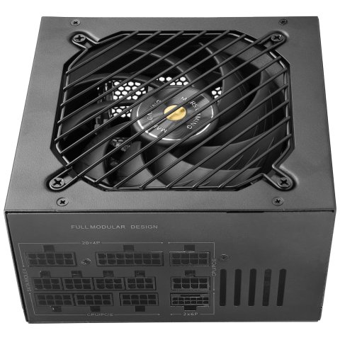 Fuente De Alimentacion Mars Gaming 850w Modular Atx 3.1 80+ Gold 140mm Silent Negro