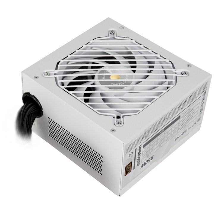 Fuente De Alimentacion Mars Gaming 850w Mpb850siw Extreme Silence 80 Plus Bronze Blanco
