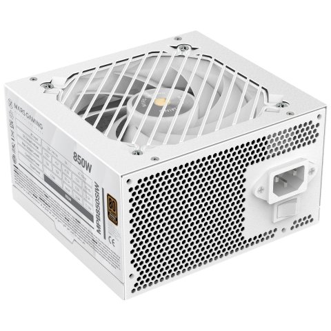 Fuente De Alimentacion Mars Gaming 850w Mpb850siw Extreme Silence 80 Plus Bronze Blanco