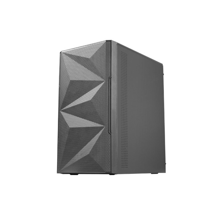 (km0) Caja Microatx Gaming Mars Gaming Mc-1500 Black Frontal Metal-mesh Lateral Crital Templado Completo Sin Fuente De Alient