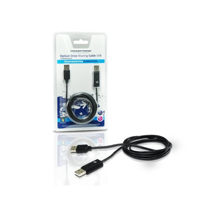 Cable Conceptronic Usb 2.0 Optical Disc Sharing Conceptronic C05-007