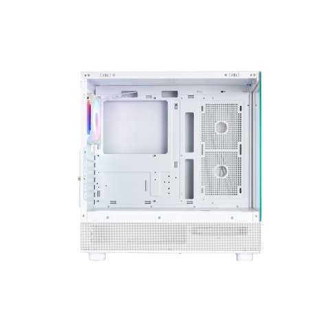 Caja Atx Semitorre Abysm Danube Sava H400 White 2x3.5" 1x2.5" Usb-c Gpu Max 410mm