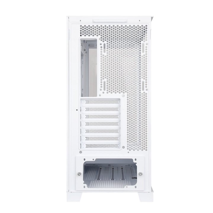Caja Atx Semitorre Abysm Danube Sava H500 White 1x3.5" 1x2.5" Usb-c Gpu Max 430mm