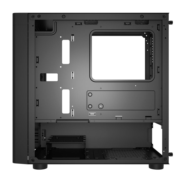 Caja Microatx Gaming Abysm Danube Inva Mx202 Gpu 330mm 2x2.5 Cristal Templado