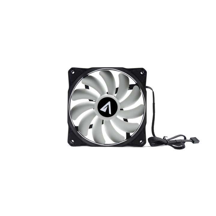 Ventilador Interno Abysm Breeze White Pwm 120mm