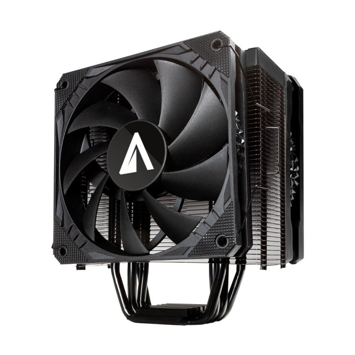 Ventilador Con Disipador Para Cpu Abysm Snow Iv 120mm Color Negro