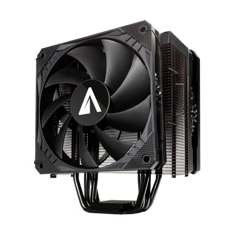 Ventilador Con Disipador Para Cpu Abysm Snow Iv 120mm Color Negro
