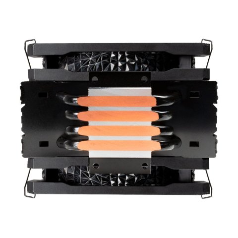 Ventilador Con Disipador Para Cpu Abysm Snow Iv 120mm Color Negro