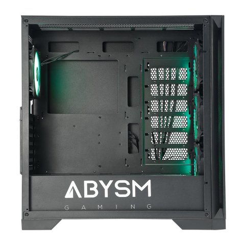 Caja E-atx Torre Danube Mura Argb 3x2.5” Usb-c Gpu Max 415mm Color Negro