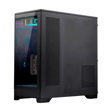 Caja E-atx Torre Danube Sava H600 10x2.5” Usb-c Gpu Max 470mm Color Negro