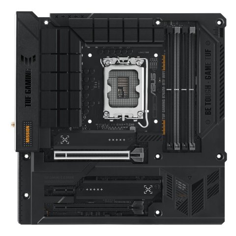 Pb Asus Tuf Gaming B760m-btf Wifi Skt Lga1700 Microatx 4xddr5 Displayport Hdmi Lan 2.5gbps Usb 3.2