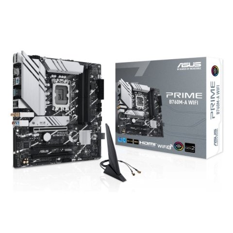 Pb Asus Tuf Gaming Prime B760m-a Wi Skt Lga1700 Microatx 2xddr5 Displayport Hdmi Lan 2.5gbps Usb 3.2
