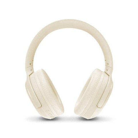 Auricular Bluetooth Energy Sistem Cream Rizz 50h De Bateria, Carga Rapida, Multidispositivo.