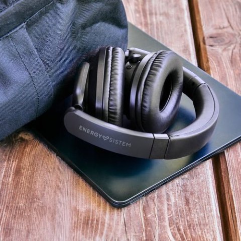 Auriculares Bluetooth Con Radio Energy Sistem  Radiobeat- Micro Sd Mp3 Player, Diseño Plegable, 20h De Autonomia