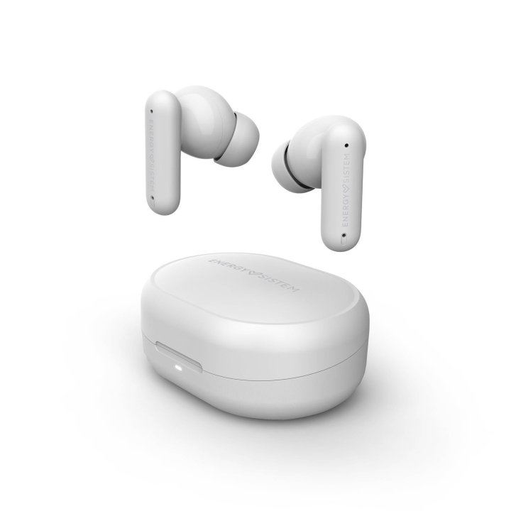 Auricular Intrauditivo Bluetooth Energy Sistem Chill Blanco Tws Anc Deep Bass 21h Ipx4 