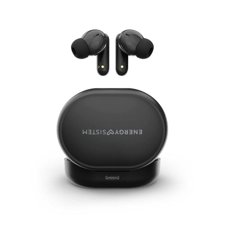 Auricular Intrauditivo Bluetooth Energy Sistem Chill Negro Tws Anc Deep Bass 21h Ipx4 