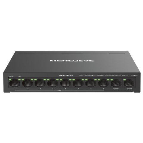 Switch Poe+ No Gestionable Mercusys Ms110cp 10p...