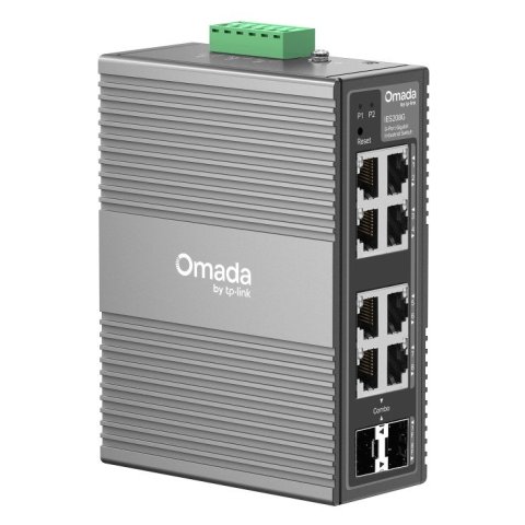 Switch Gestionable L2 Tp-link Ies208g 6xrj45 Gb 2xrj45/sfp Gb Diseño Industrial