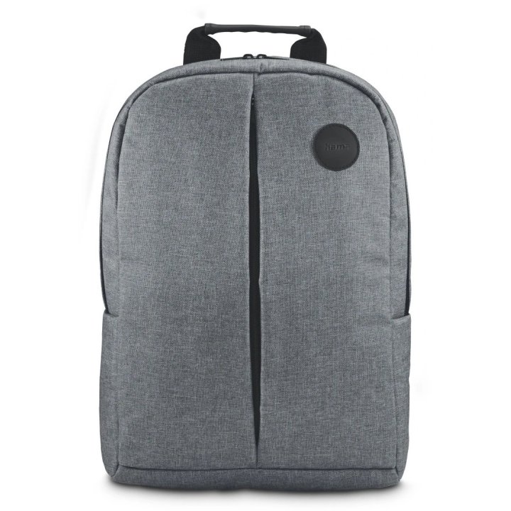 Mochila Para Portatil 15.6" Hama Genua Gris Hasta 40cm 14l Compartimento Acolchado