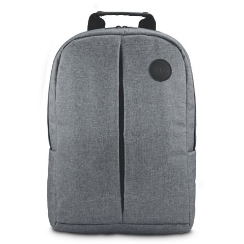 Mochila Para Portatil 15.6" Hama Genua Gris Hasta 40cm 14l Compartimento Acolchado