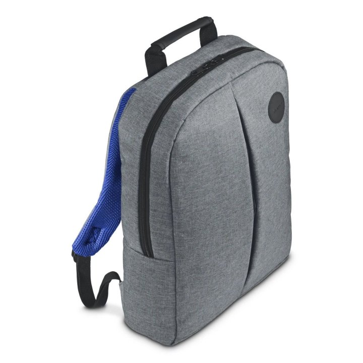 Mochila Para Portatil 15.6" Hama Genua Gris Hasta 40cm 14l Compartimento Acolchado
