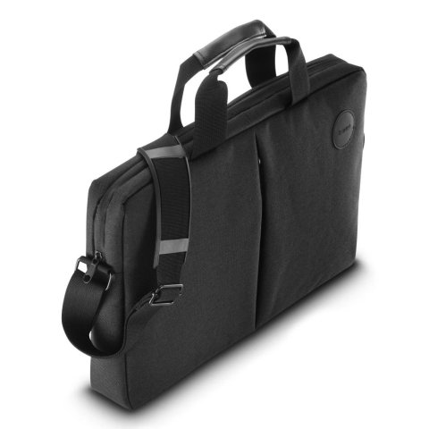 Maletin Para Portatil 15.6" Hama Genua Negro Organizador Interior
