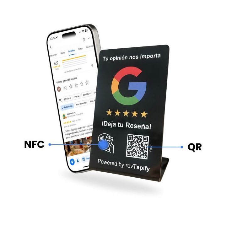 Stand Nfc Para Reseñas De Google De Revtapify...