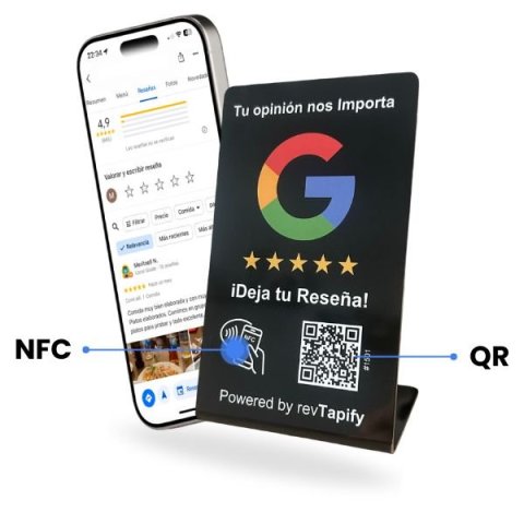 Stand Nfc Para Reseñas De Google De Revtapify...