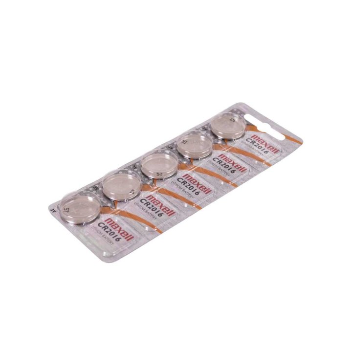 Pilas Cr2016 Maxell Cr2016-b5 Gd 3v Blister 5 Unidad (ecotasas Incluidas)