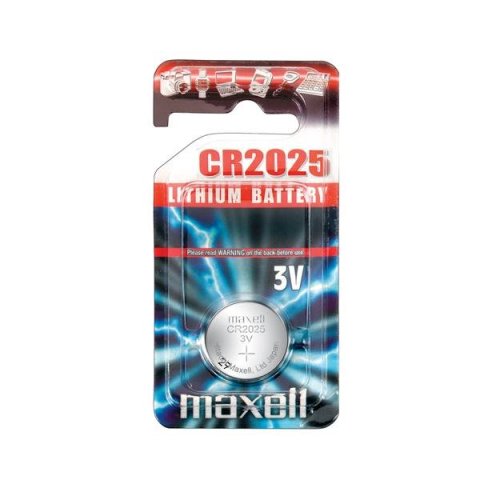 Pilas Cr2025 Maxell Cr2025-b5 3v Blister 5 Unidades (ecotasas Incluidas)