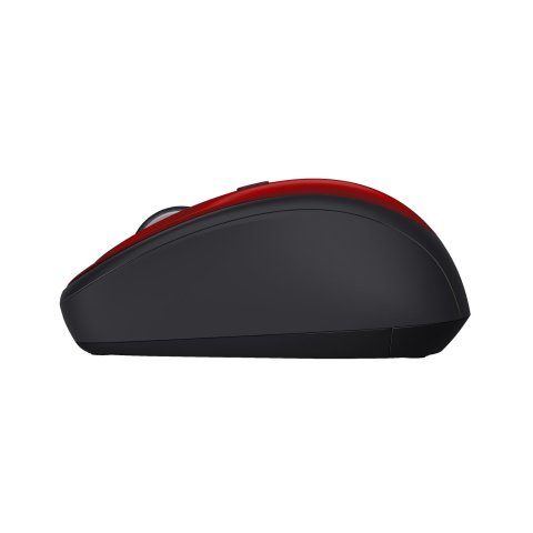 Mouse Trust Wireless Yvi+ Eco Rojo 1600dpi Ajustable 4 Botones
