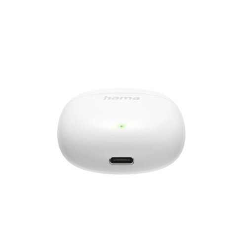 Auricular Intrauditivo Bluetooth Hama Action One Blancos Tws Hasta 20h Microfono Tactil