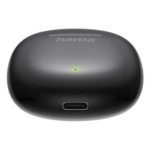 Auricular Intrauditivo Bluetooth Hama Action One Negro Tws Hasta 20h Microfono Tactil