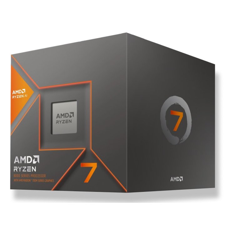 Cpu Amd Am5 Ryzen 7 8700g 4.2ghz - 5.1ghz 8 Core 16mb Cache 64bit 65wat Box