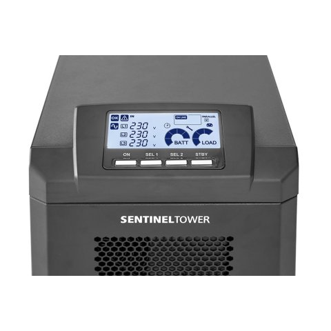Sai Riello Sentinel Tower 8000va - 8000w Bloque De Terminales + 2 Iec 320 C13