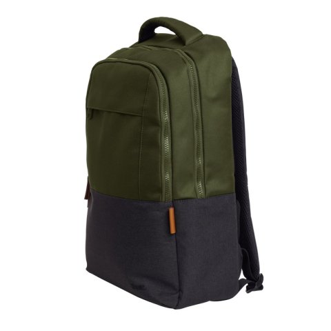 Mochila Trust Lisboa Color Verde Para Portatiles Hasta 16" 3 Compartimientos 23l