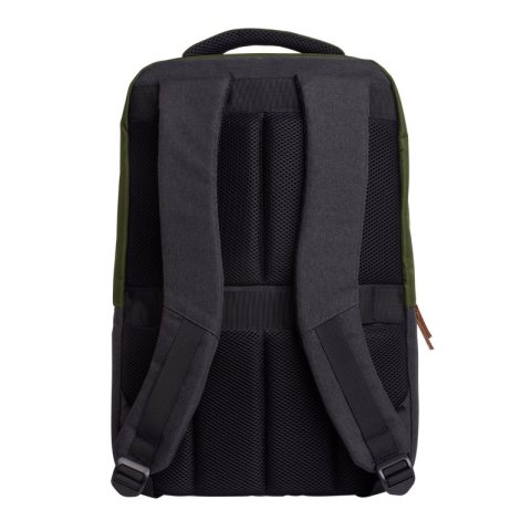 Mochila Trust Lisboa Color Verde Para Portatiles Hasta 16" 3 Compartimientos 23l